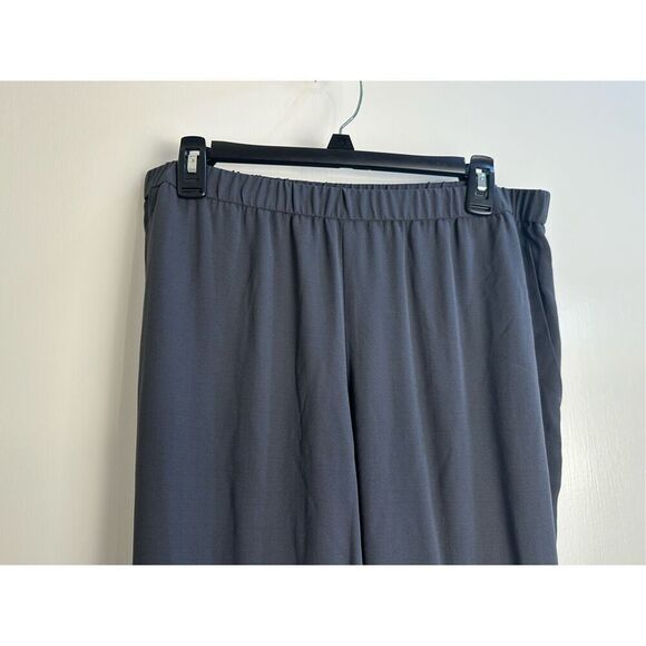Eileen Fisher size M Silk Georgette Crepe Tapered Pants - 100% - Picture 8 of 10